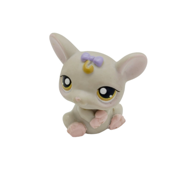 Little‎ Pet Shop Gray Mouse Yellow Eyes #116 - Picture 1 of 3